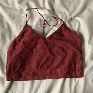 sparkly bra/top from target
